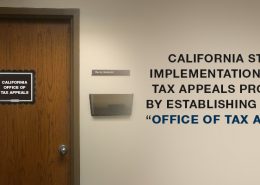 California office of tax appeals