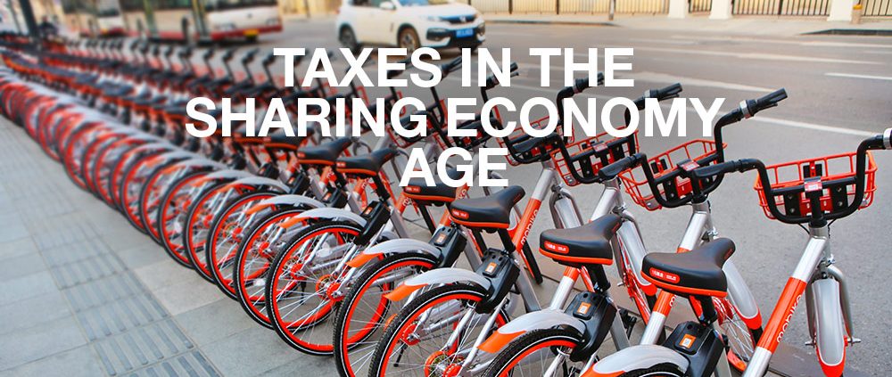 Tips For Taxpayers About The Sharing Economy And Taxes From renting spare rooms and vacation homes to car rides or using a bike…name a service and it’s probably available through the sharing economy which is proliferating through many online platforms like Uber, Lyft and Airbnb.